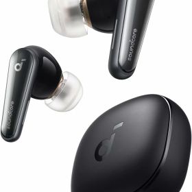 ANKER/アンカー・ジャパン 完全ワイヤレスイヤホン Soundcore Liberty 4 A3953N11 ブラック ウルトラノイズキャンセリング 2.0 / 3Dオーディオ / ワイヤレス充電/マルチポイント接続/外音取り込み / 最大28時間再生
