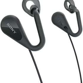 【中古】【39shop】ソニー★イヤホン STH40DJP : インイヤー / 開放型 / デュアルリスニング / マイク付 2018年モデル ブラック STH40DJP B（良い）