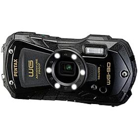 PENTAX(ペンタックス) PENTAX WG-90 コンパクトデジタルカメラ ブラック ［防水+防塵+耐衝撃］ WG90BK [振込不可] [代引不可]