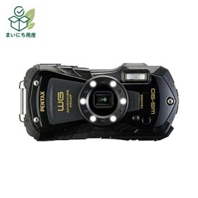 リコーPENTAX デジタルカメラ WG-90 ブラック 152190 1台 デジカメ カメラ 写真 PC パソコン 周辺機器 家電 AV OA デジタル家電 防塵防滴 耐衝撃 事務機器 デジモノ 事務器