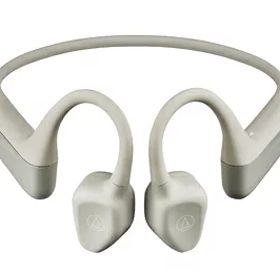 【中古】（新古品）audio-technica ATH-CC500BT2 BG 軟骨伝導ワイヤレスイヤホン Bluetooth ながら聴き マルチポイント ノイズリダクション IPX4 最大約20時間 ベージュ