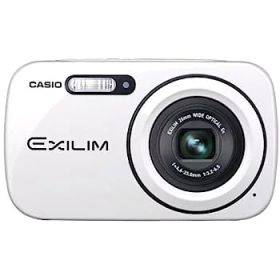 【中古】CASIO デジタルカメラ EXILIM エクシリム ホワイト EX-N1WE