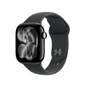 【新品未開封】 Apple Watch Series 11 GPSモデル 42mm MEQT4J/A ジェットブラック-S/M 4549995623345
