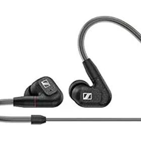 【中古】【39shop】ゼンハイザー★Sennheiser イヤホン 有線 IE 300 ブラック ダイナミック カナル型 オーディオファイル MMCX 高遮音性 国内正規品（非常に良い）