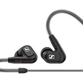 【中古】［非常に良い］ゼンハイザー Sennheiser イヤホン 有線 IE 300 ブラック ダイナミック カナル型 オーディオファイル MMCX 高遮音性 【国内正規品】