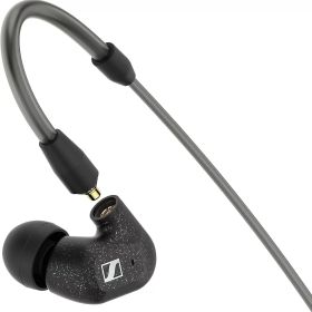 ゼンハイザー Sennheiser イヤホン 有線 IE 300 ブラック ダイナミック カナル型 オーディオファイル MMCX 高遮音性 【国内正規品】
