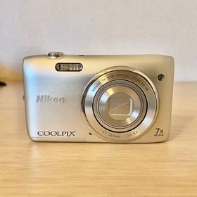 【中古】Nikon デジタルカメラ COOLPIX S3500 光学7倍ズーム 有効画素数 2005万画素 クリスタルシルバー S3500SL当店保証30日間 人気モデル 高画質 売れ筋