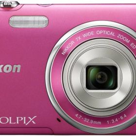 【中古】Nikon デジタルカメラ COOLPIX S3500 光学7倍ズーム 有効画素数 2005万画素 ストロベリーピンク S3500PK カメラ 中古 人気 おすすめ 高画質