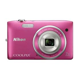 【中古】 Nikon デジタルカメラ COOLPIX S3500 光学7倍ズーム 有効画素数 2005万画素 ストロベリーピンク S3500PK