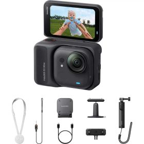 Insta360 アクションカメラ「Insta360 GO Ultra」クリエイターバンドル（ミッドナイトブラック） CINSABEA-GOULTRA06 GO Ultra クリエイターキット