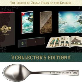 【新品】1週間以内発送【限定 スプーン】【オリジナル輸送箱入り】ゼルダの伝説 Tears of the Kingdom Collector's Edition（ティアーズ オブ ザ キングダム コレクターズエディション） Switch 任天堂 HAC-R-AXN7A ぜるだ ゲーム ソフト プレゼント 誕生日