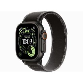 【新品】Apple Watch Ultra 3 GPS+Cellularモデル 49mm MF1D4J/A ブラック・ブラック チャコールトレイルループ S/M