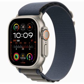 【新品】ネットワーク利用制限SBM△×判定 Apple Watch Ultra 2 GPS+Cellularモデル 49mm MREK3J/A [ ブルーアルパインループ S ]