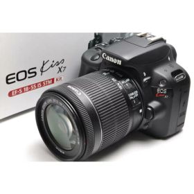 【中古】【1ヶ月保証】 一眼レフカメラ キヤノン Canon EOS kiss X7 18-55mm IS STMレンズキット