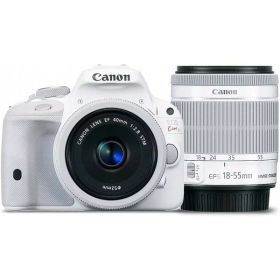 【中古】【1ヶ月保証】 キヤノン Canon EOS kiss X7 ダブルレンズキット ホワイト