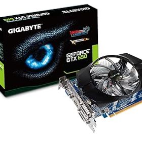 【中古】GIGABYTE グラフィックボード GeFOrce GTX650 PCI-E 1GB GV-N650OC-1GI