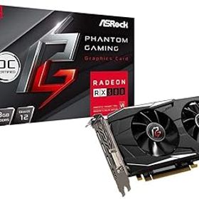 【中古】【39shop】ASRock★AMD Radeon RX580 搭載 グラフィックボード Phantom gaming モデル PG D Radeon RX580 8G OC(非常に良い)