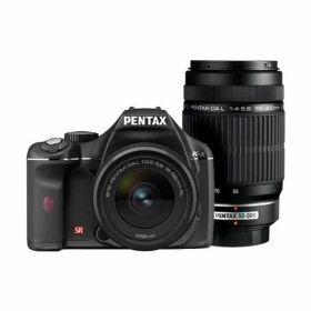 【中古】 ペンタックス PENTAX K-x ダブルズームキットブラック 当店保証30日間 人気 ミラーレス 一眼レフ 交換レンズ カメラ