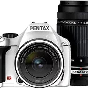 【中古-非常に良い】PENTAX デジタル一眼レフカメラ K-x ダブルズームキットホワイト