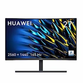 【中古】HUAWEI MateView GT 27インチ Standard Edition 曲面ゲーミングモニター 3年き 165Hz 2560 x 1440 QHD 90%DCI-P3色域 HDR コントラスト比4000 :