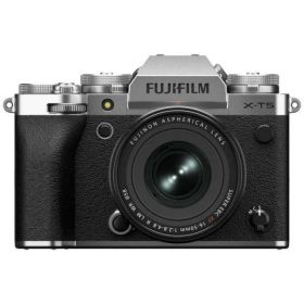 【ポイント10倍】 富士フイルム デジタル一眼カメラ FUJIFILM X-T5 XF16-50mmレンズキット 日英2言語設定モデル [シルバー] [タイプ：ミラーレス 画素数：4020万画素(有効画素) 撮像素子：APS-C 23.5mm×15.7mm CMOS5HR 重量：476 g] 【P10倍】