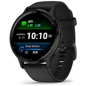 GARMIN｜ガーミン Venu 3（ヴェニュー 3）GPSスマートウォッチ Black / Slate 010-02784-41【Suica対応】