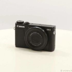【中古】Canon(キヤノン) PowerShot G9 X MARK II ブラック 【198-ud】