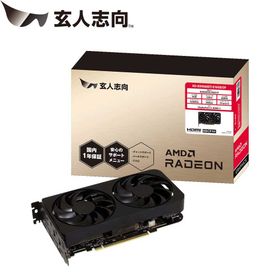 玄人志向 Radeon RX 9060 XT デュアルファン搭載 グラフィックボード (16GB) RD-RX9060XT-E16GB/DF