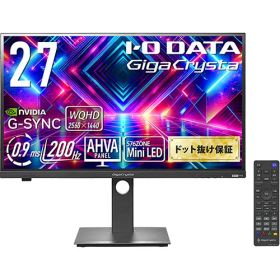 ゲーミングディスプレイ アイ・オー・データ LCD-GDU271JAD [ゲーミングディスプレイ 27型/「5年保証」/160Hz&4K]