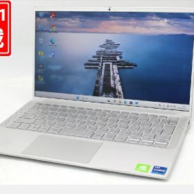 中古 フルHD 13.3インチ DELL Inspiron 7300 Windows11 卓越性能 第11世代Core i7-1165G7 16GB 爆速NVMe式1TB-SSD Geforce MX350 カメラ 無線Wi-Fi6 Office付き Win11【中古ノートパソコン 中古パソコン 中古PC】送料無料 あす楽対応 即日発送（Windows10も対応可能 Win10）