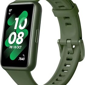 HUAWEI スマートウォッチ Band 7 フルビューディスプレイ1.47インチ 2週間持続バッテリー ウェルダネスグリーン 日本正規代理店品 LEA-B19