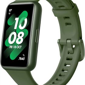 HUAWEI Band 7 スマートウォッチ フルビューディスプレイ1.47インチ 2週間持続バッテリー 心拍計 ウェルダネスグリーン 正規品 LEA-B19
