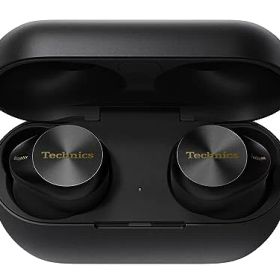 テクニクス ワイヤレスイヤホン EAH-AZ80-K ブラック bluetooth ノイズキャンセリング 3台マルチポイント IPX4 LDAC対応 ハイレゾ音質再生 急速充電対応 アプリ対応