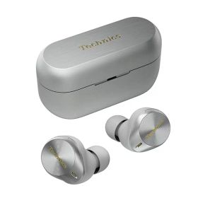 テクニクス ワイヤレスイヤホン EAH-AZ80-S シルバー bluetooth ノイズキャンセリング 3台マルチポイント IPX4 LDAC対応 ハイレゾ音質再生 急速充電対応 アプリ対応