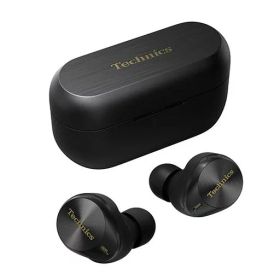 テクニクス ワイヤレスイヤホン EAH-AZ80-K ブラック bluetooth ノイズキャンセリング 3台マルチポイント IPX4 LDAC対応 ハイレゾ音質再生 急速充電対応 アプリ対応