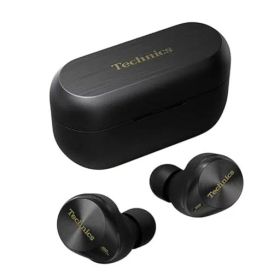 テクニクス ワイヤレスイヤホン EAH-AZ80-K ブラック bluetooth ノイズキャンセリング 3台マルチポイント IPX4 LDAC対応 ハイレゾ音質再生 急速充電対応 アプリ対応