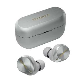 テクニクス ワイヤレスイヤホン EAH-AZ80-S シルバー bluetooth ノイズキャンセリング 3台マルチポイント IPX4 LDAC対応 ハイレゾ音質再生 急速充電対応 アプリ対応
