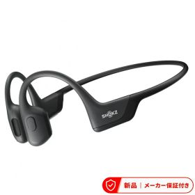 ショックス Shokz ヘッドホン・イヤホン SKZ-EP-000007 OpenRun Pro ブラック 【即日発送】 スポーツ骨伝導イヤホン 骨伝導型 /Bluetooth対応 ヘッドフォン イヤフォン
