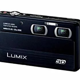 【中古】【非常に良い】パナソニック デジタルカメラ ルミックス 3D1 光学4倍 ブラック DMC-3D1-K