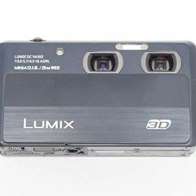 【中古】【非常に良い】パナソニック デジタルカメラ ルミックス 3D1 光学4倍 ブラック DMC-3D1-K