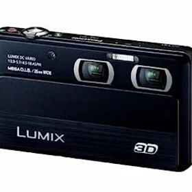 【中古】（非常に良い）パナソニック デジタルカメラ ルミックス 3D1 光学4倍 ブラック DMC-3D1-K