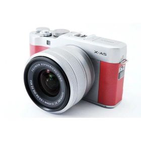 【中古】フジフィルム FUJIFILM FUJIFILM X-A5 ピンク レンズキット 美品 Bluetooth 付 カメラ 中古 人気 おすすめ 高画質