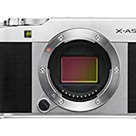 【中古】(非常に良い)FUJIFILM ミラーレス一眼 X-A5シルバー X-A5-S