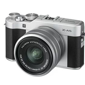 【中古】【非常に良い】富士フイルム(FUJIFILM) ミラーレス一眼カメラ X-A5レンズキット シルバー X-A5LK-S