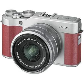 【中古】【39shop】FUJIFILM★ミラーレス一眼カメラ X-A5レンズキット ピンク X-A5LK-P（非常に良い）