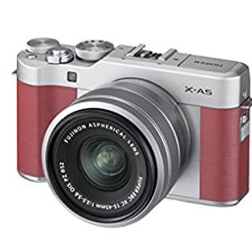 【中古】FUJIFILM ミラーレス一眼カメラ X-A5レンズキット ピンク X-A5LK-P
