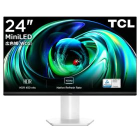 【長期保証付】TCL ティーシーエル TCL 24G54 G54シリーズ Mini LEDモニター 24型 100Hz 24G54