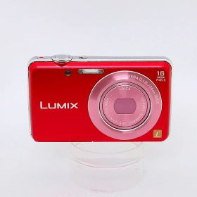 【中古】 (パナソニック) Panasonic LUMIX DMC-FH8 レッド【中古カメラ コンパクトデジカメ】 ランク：B