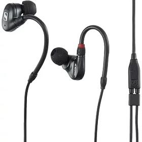 【中古】(良い)ゼンハイザー プロフェッショナルモニタリングイヤホン IE 40 PRO Black 【国内正規品】
