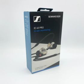 中古 SENNHEISER IE 40 PRO ゼンハイザー プロフェッショナルモニタリングイヤホン clear [並行輸入品] 音楽 ミュージック 音楽鑑賞 運動 ランニング 通勤 通学 耳 イヤー イヤホン 音質 没入感 集中 音 使いやすい ジムリラックス 小さい